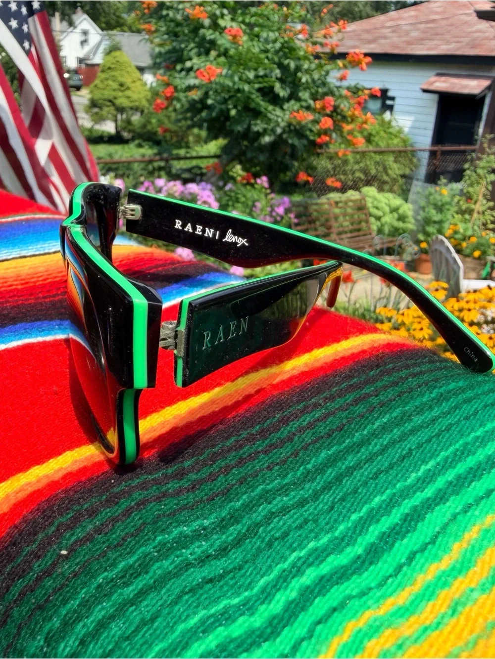 RAEN Optics x Captain Fin LENOX Sunglasses 2014 Vintage Collab clean !